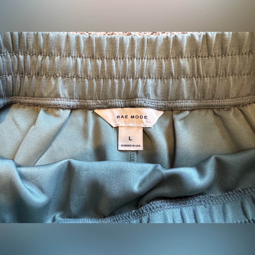 Rae Mode Scuba Long Skirt with Drawstring Waist GRP B Sage Leaf - Picture 6 of 7
